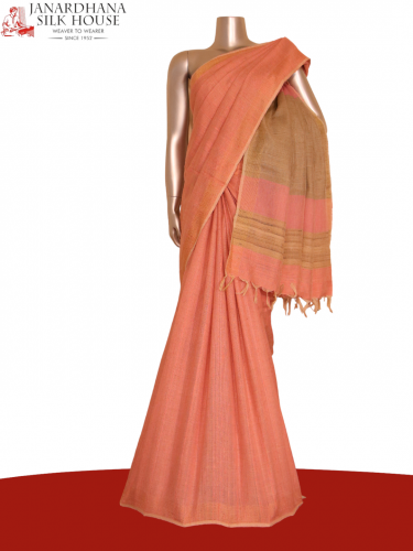 Handloom Pure Tussar Silk Saree